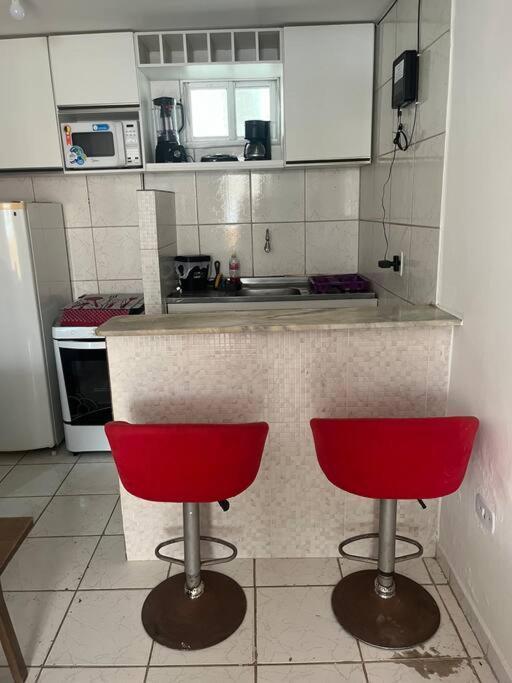 Апартаменты Flat Manguezal Порту-де-Галиньяш Экстерьер фото